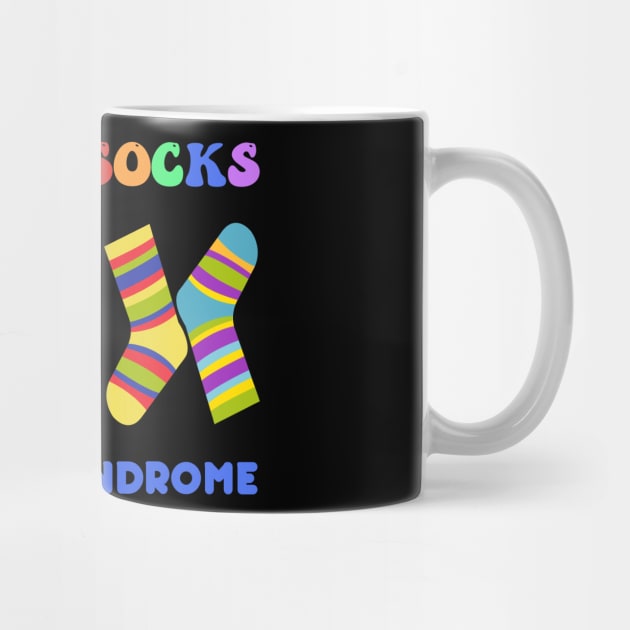 Rock Your Socks World Down Syndrome Da Cute 3-21 Trisomy 21 by DonVector